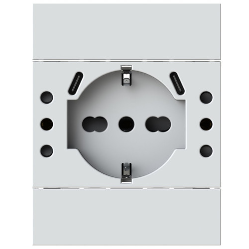 Modulo 4box schuko prese - schuko,,