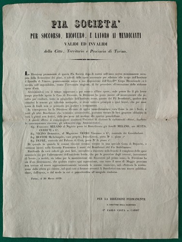Documento storico comunicato - -,