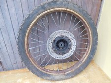 APRILIA 125 TUAREG ETX RUOTA ANTERIORE CERCHIO 21 POLLICI DISCO MOZZO RALLY 250