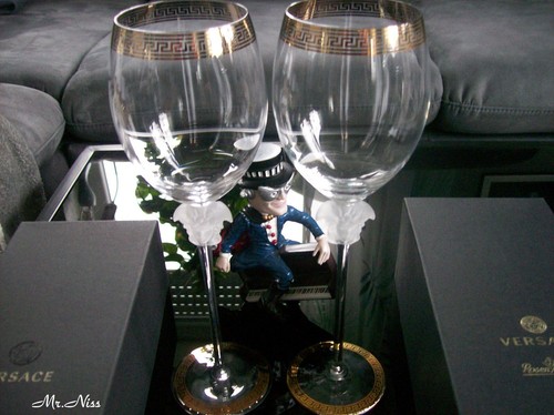 Rosenthal versace medusa - medusa, d'or