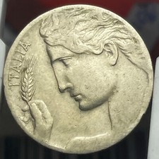 ITALY 1908 20 CENTESIMI
