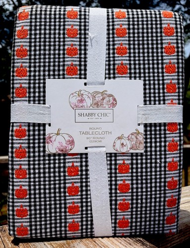 Tovaglia shabby chic tonda - tovaglia,
