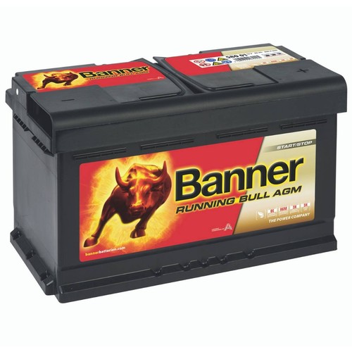 Banner running bull agm 80ah - banner,