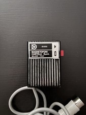 Microfono vintage Magnetofoni Castelli con custodia – anni ’60 – Rarità