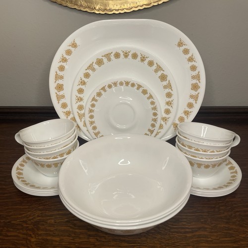 Set piatti vintage corelle - vintage,