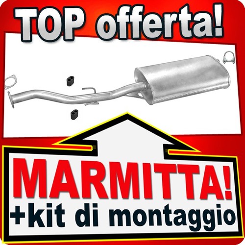 Silenziatore centrale per - silenziatore,