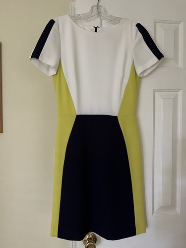 Abito tubino donna colorblock