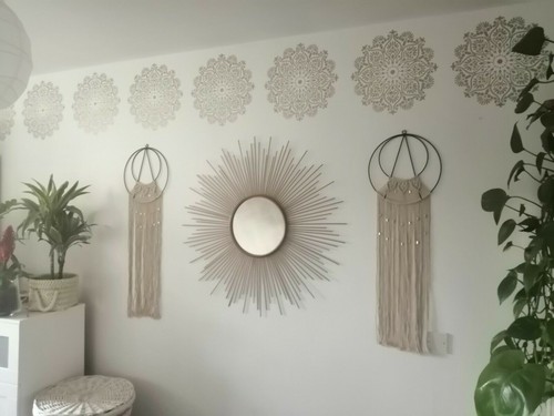 Mandala grande stencil - , da