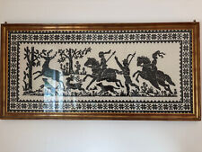 tappeti sardi artigianali incorniciati