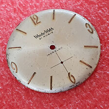 quadrante 31mm wonder watch 21 rubis incabloc dial zifferblatt parts vintage old