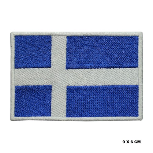 Shetland county flag - shetland, patch