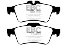 Pastiglia freno posteriore EBC