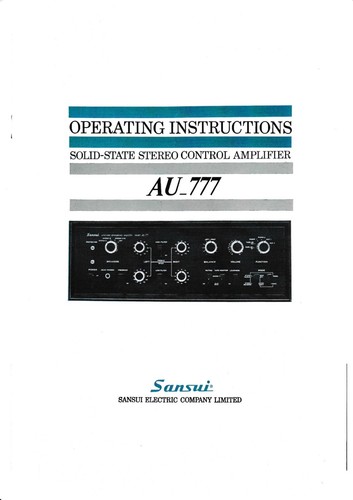 Operating instructions - operating,