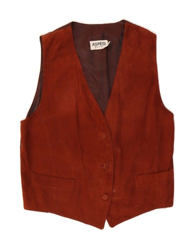 Aspesi gilet donna scamosciato - donna,