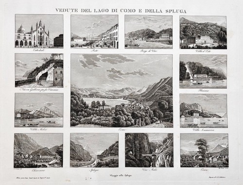 Lago como spluge splügen - como,