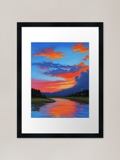 Riverside Dreams Sunset
