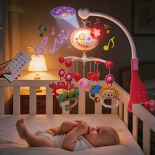Musical Baby Crib Mobile with