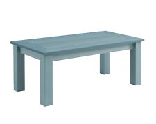 Tavolino da Caffè Winawood Effetto Legno - Blu Cipria