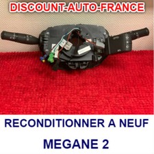 Commodo Megane 2 commodo contacteur tournant complet reconditionner  8200213761 