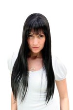 Parrucca Nera Sexy & Dominante