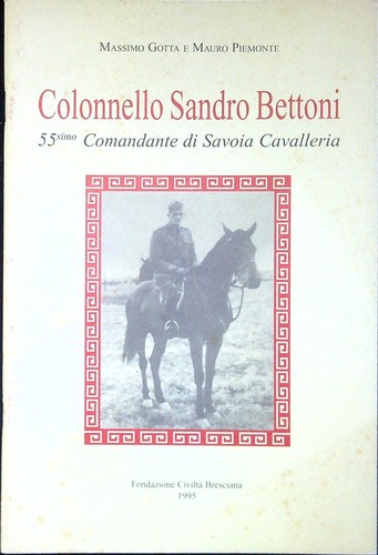 Colonnello sandro bettoni - bettoni.,