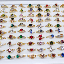 Anelli cristallo zirconi - 20,