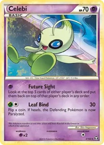 Celebi 102 pokemon - -,