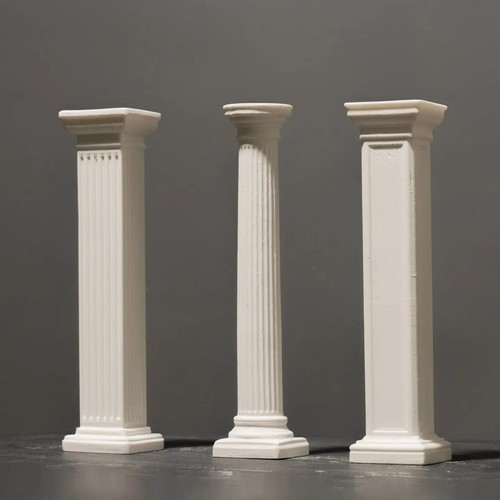 Set scultura colonna romana - ,