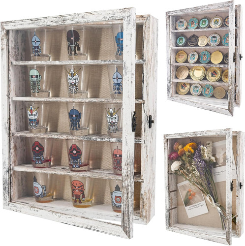 Vetrina 11x14 con ripiani - vetrina,