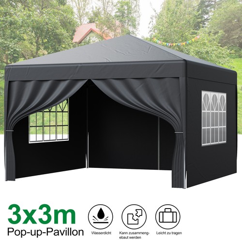 Gazebo pop 2x2m 3x3m - gazebo, pop-up