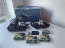 Samsung VP-D381 videocamera portatile miniDV a cassetta nera testata funzionante pre proprie