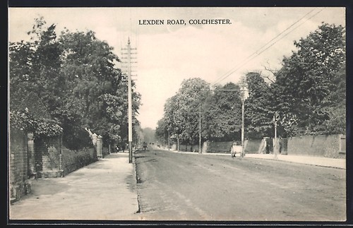 Cartolina colchester lexden - cartolina, colchester,