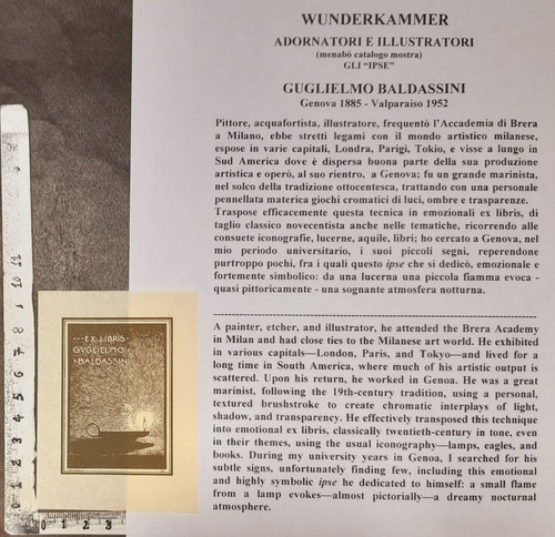 Wunderkammer exlibris 685 - wunderkammer,