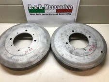 COPPIA FRENI TAMBURO FIAT 1100 A/B/E MUSONE ANNI 40 (MI99)