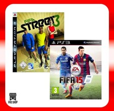 BUNDLE GIOCHI PS3  FIFA 15 + FIFA STREET 3  MULTILINGUA CALCIO SPORT MESSI