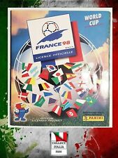 ALBUM figurine calciatori PANINI WORLD CUP FRANCE 98  COMPLETO con IRAN GUERIN