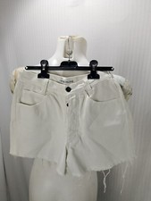 Articolo e3286 short donna Stone Island bianco, taglia IT38, vita 32cm, fianchi