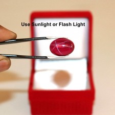 Naturale Sei Raggi Rosso