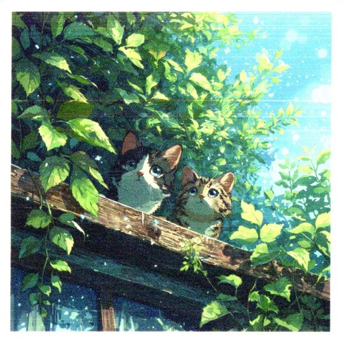 Serviettes papier chat - serviettes,