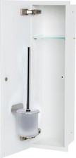 WC-Wandcontainer Flat Weiß