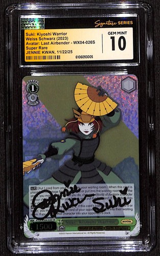 Cgc gem mint firmati jennie - mint, 10