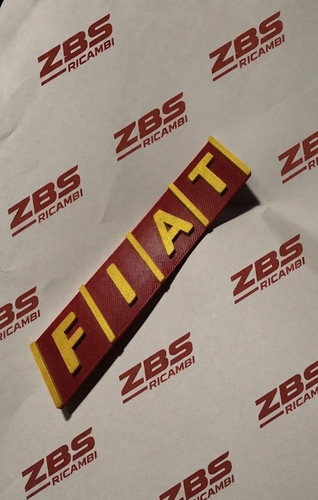 Sigla scritta fiat posteriore - scritta,