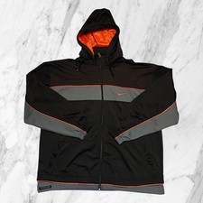 NIKE Vintage Anni 90 Felpa Zip