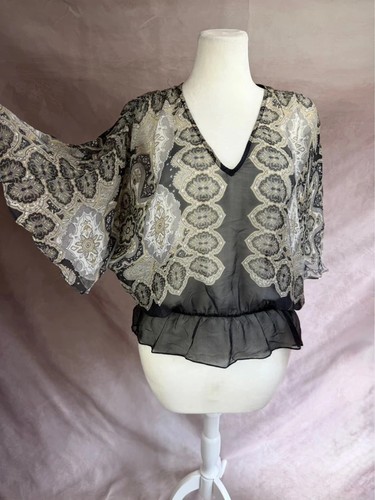 Top blusa zara basic 100 - top, 100%