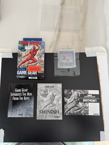 Shinobi sega game - ntsc, pal