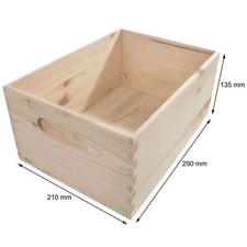 Cassapanca in legno 29x21x13