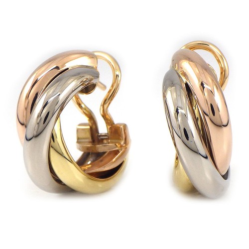 Orecchini cartier traforati - orecchini,