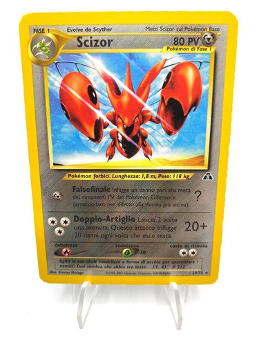 Carta pokemon scizor 75 - carta,