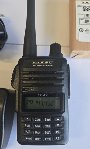 Yaesu extra battery - ft-4v, w/extra