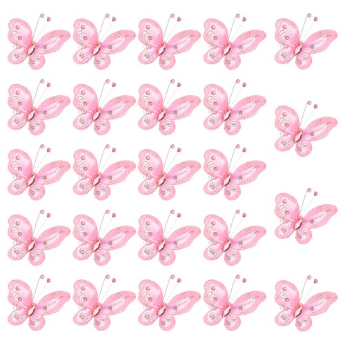 24pcs farfalle per crafts - per,